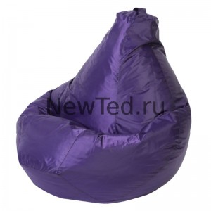 Кресло мешок фиолетовое оксфорд