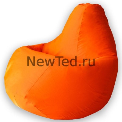 Кресло мешок из ткани фьюжн оранжевое