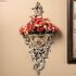 Настенный декор вазы с цветами