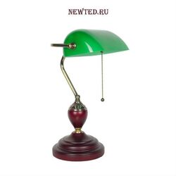 Зеленная настольная лампа
